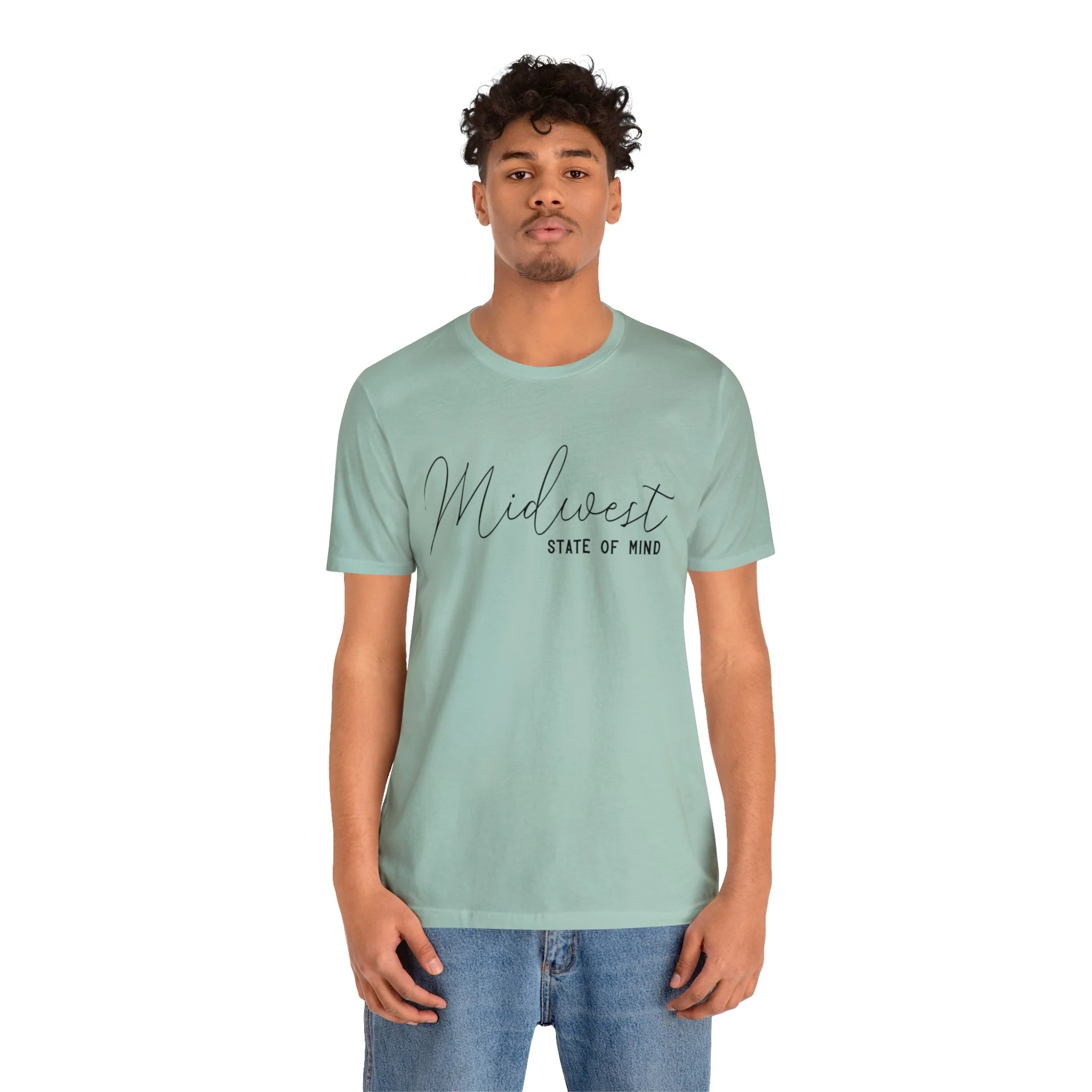 Midwest State of Mind Unisex Jersey Short Sleeve Tee