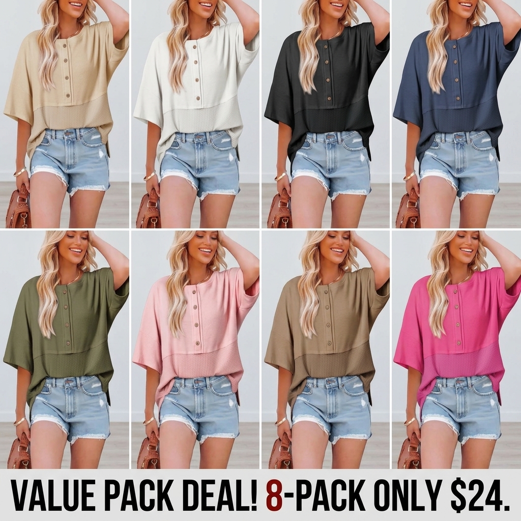 Women's Waffle Knit Shirt
