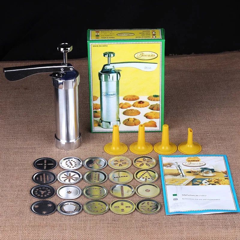 Stainless Steel Cookie Extruder Piping Tool