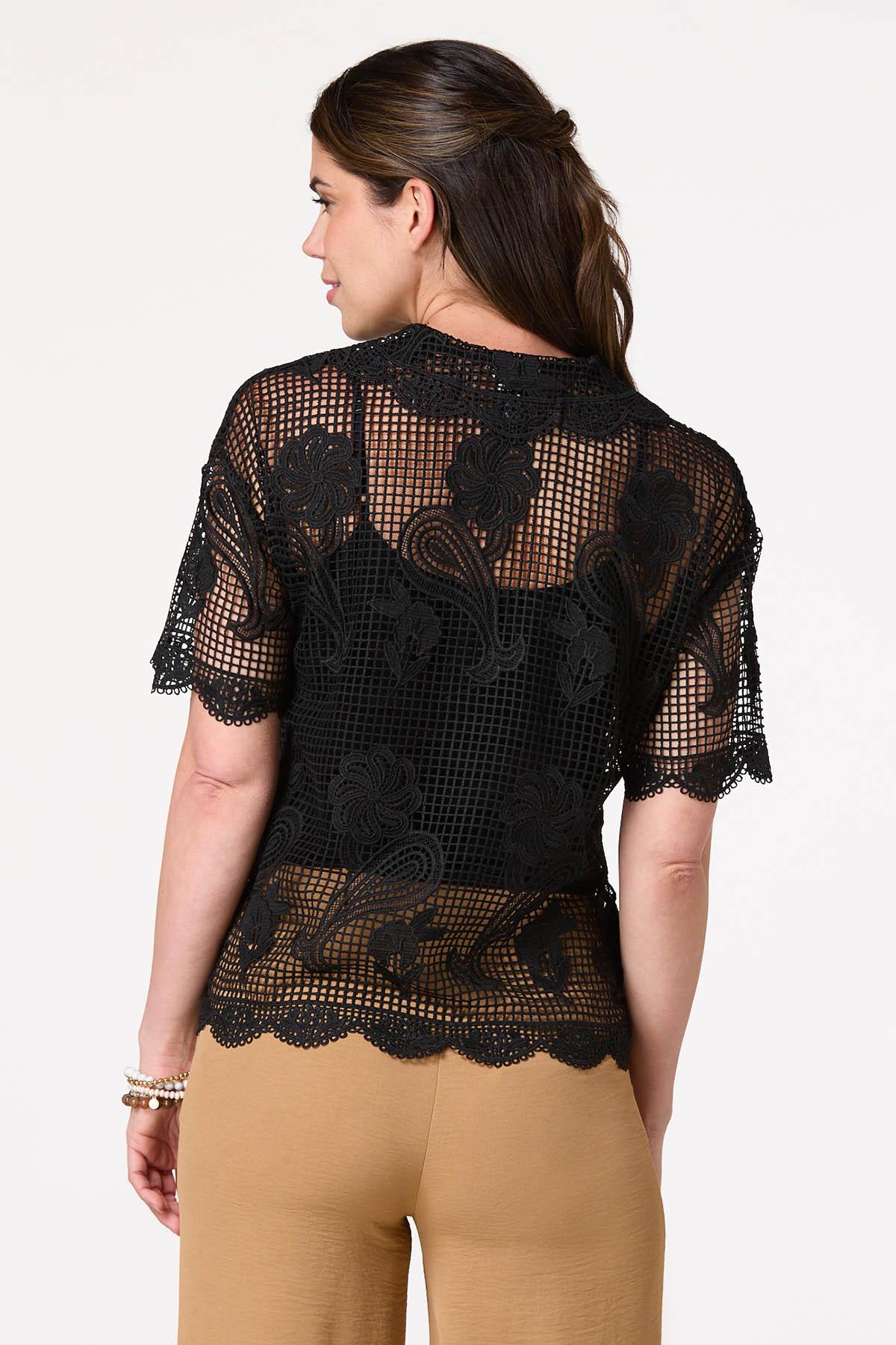 Crochet Paisley Top