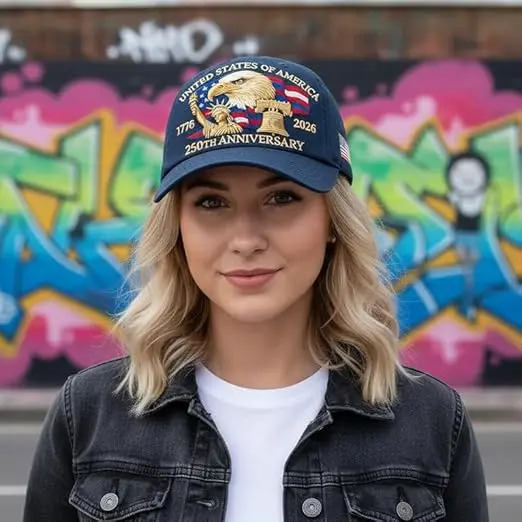 USA 250th Anniversary (1776–2026) Commemorative Baseball Cap