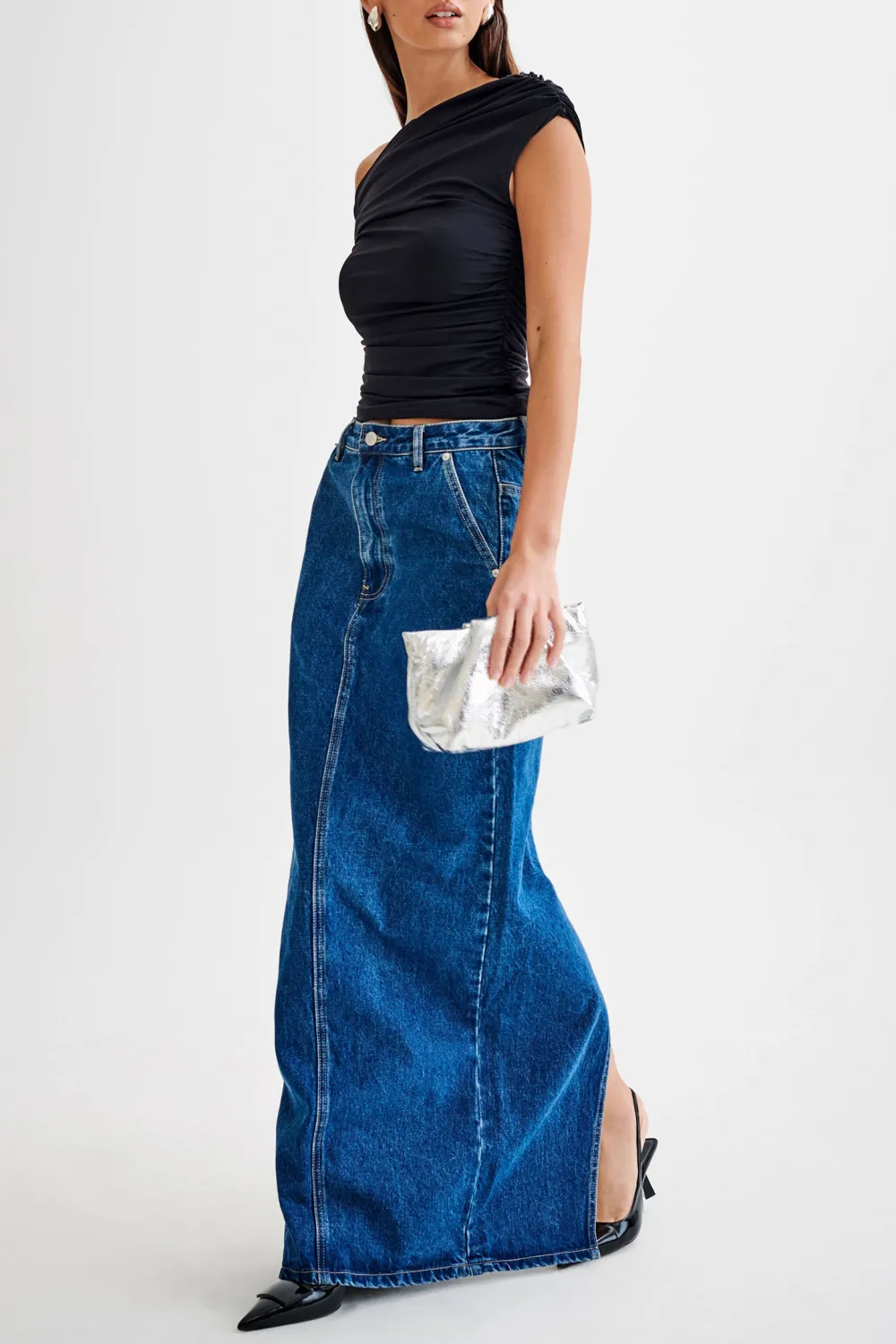 Slinky Ruched Top