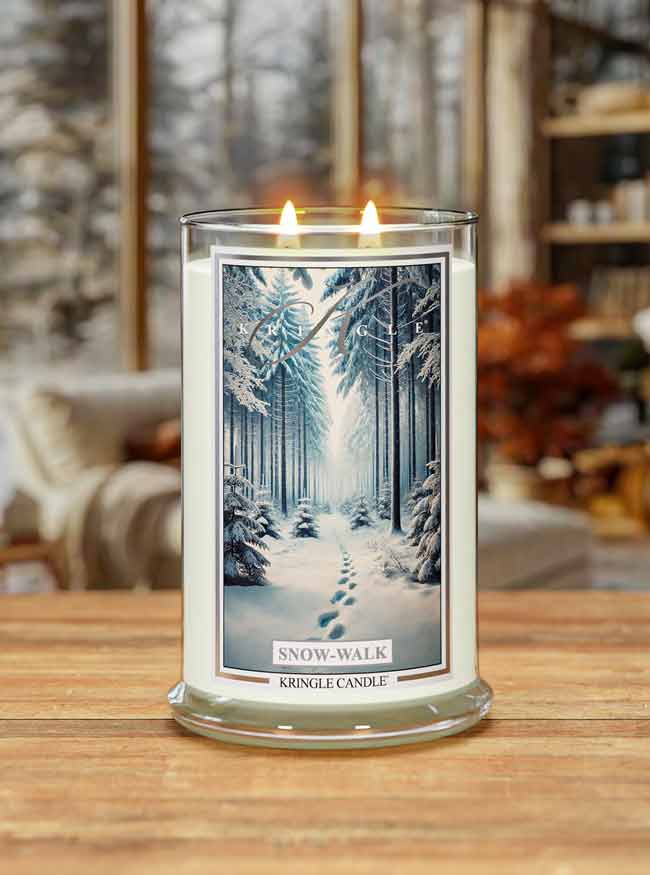 Snow-Walk Large Jar | Soy Candle