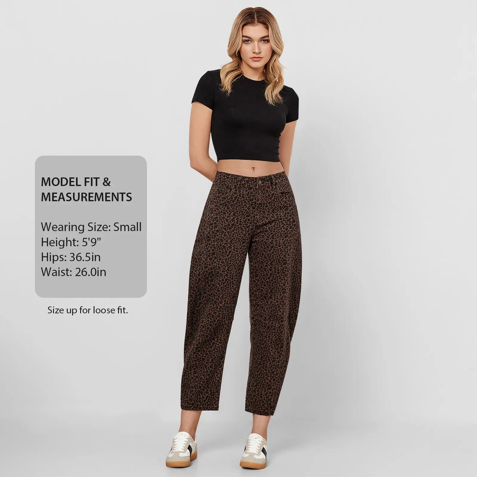 Women’s High‑Waisted Wide‑Leg Barrel Jeans (Stretch Denim Comfort)