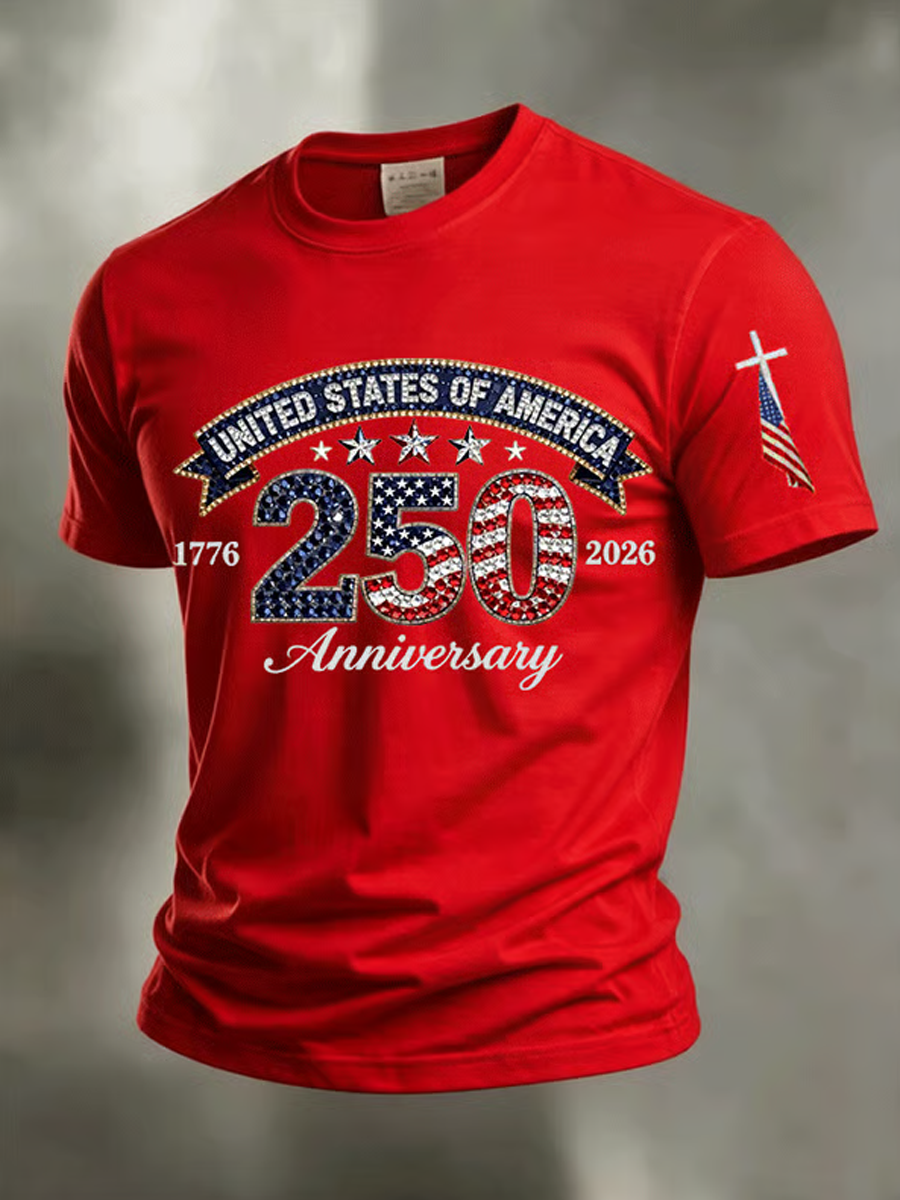 Men's 250th Anniversary Graphic T-Shirt