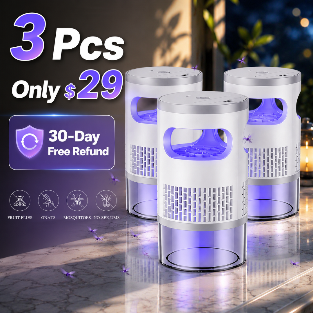 ✨Noiseless insect trap — 30-Day Free Refund (If Ineffective)