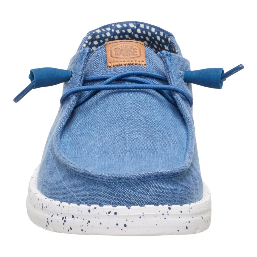 Wendy Chambray Grid - Ensign Blue
