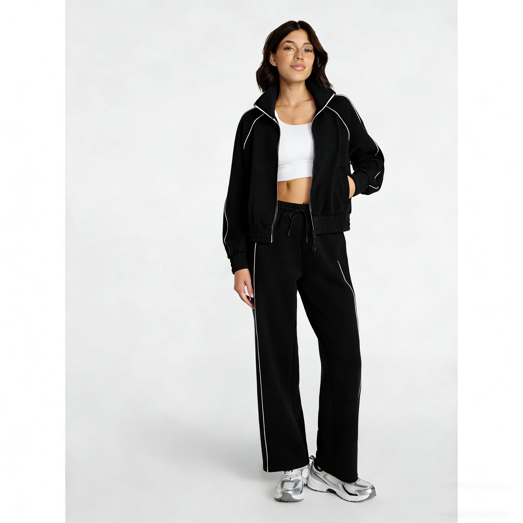 Women's Casual 2-Piece Sweatsuit Set