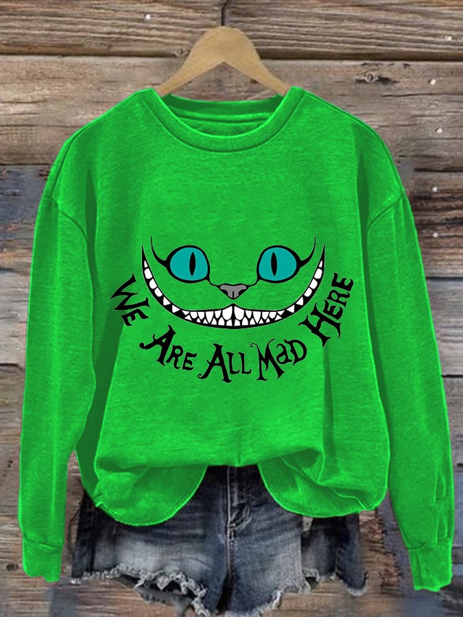 Halloween  Women's Printed Long Sleeve Sweatshirt