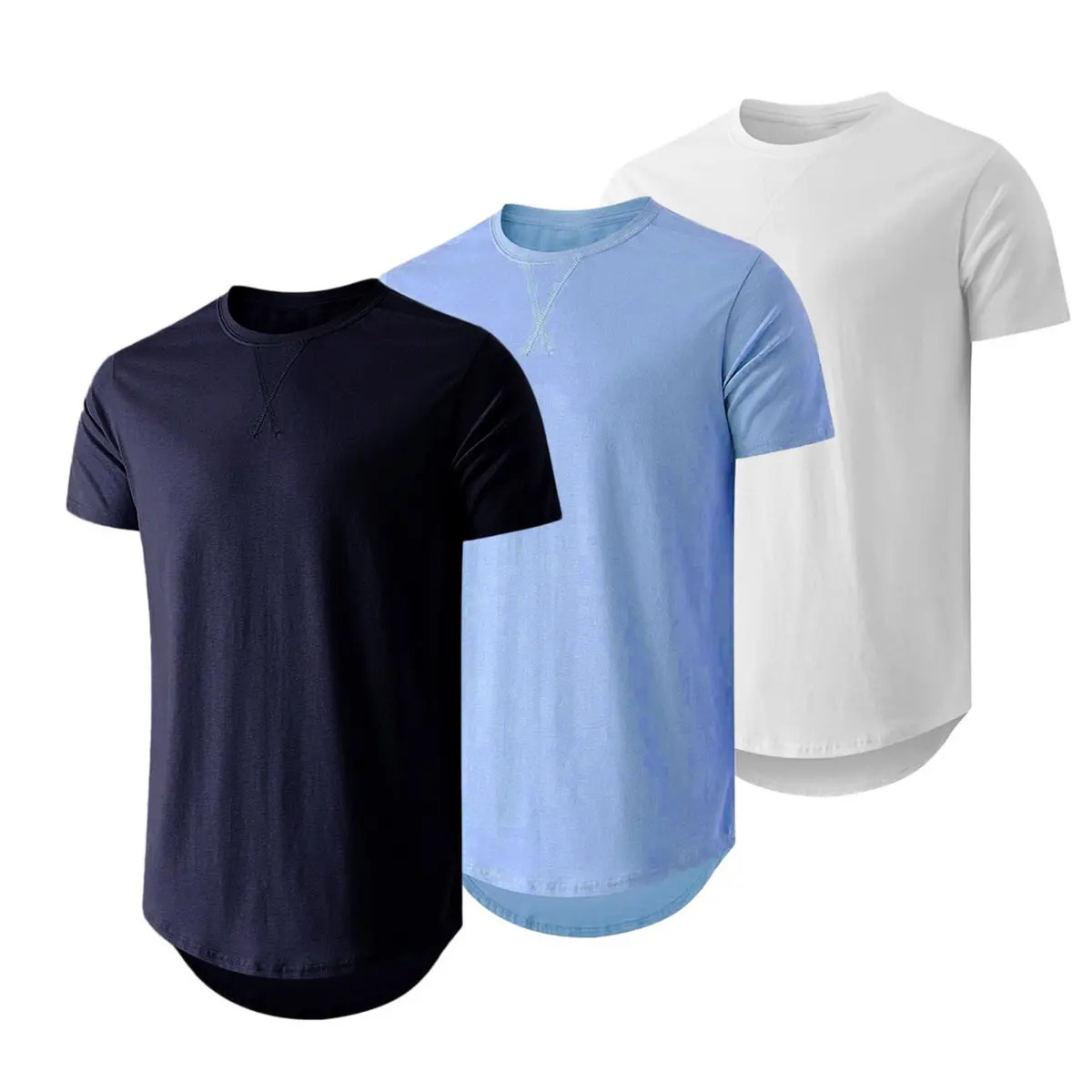 Men's Cotton Hipster Crewneck T-Shirts