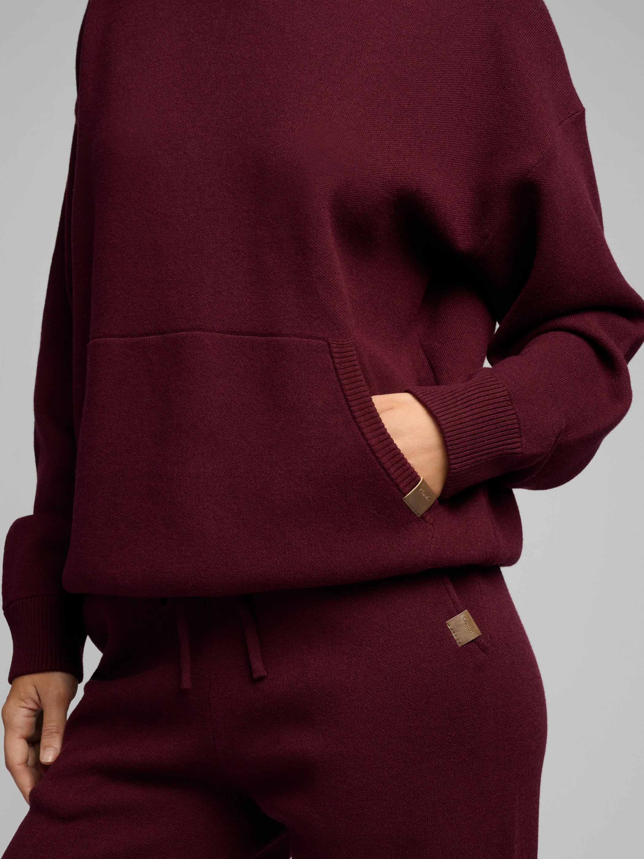 Sweater Knit Hoodie