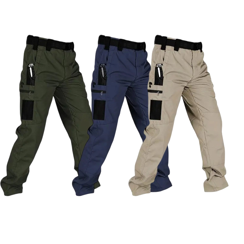 Heavy-Duty Men's Tactical Work Pants - Multi-Pocket Multi-Functional Cargo