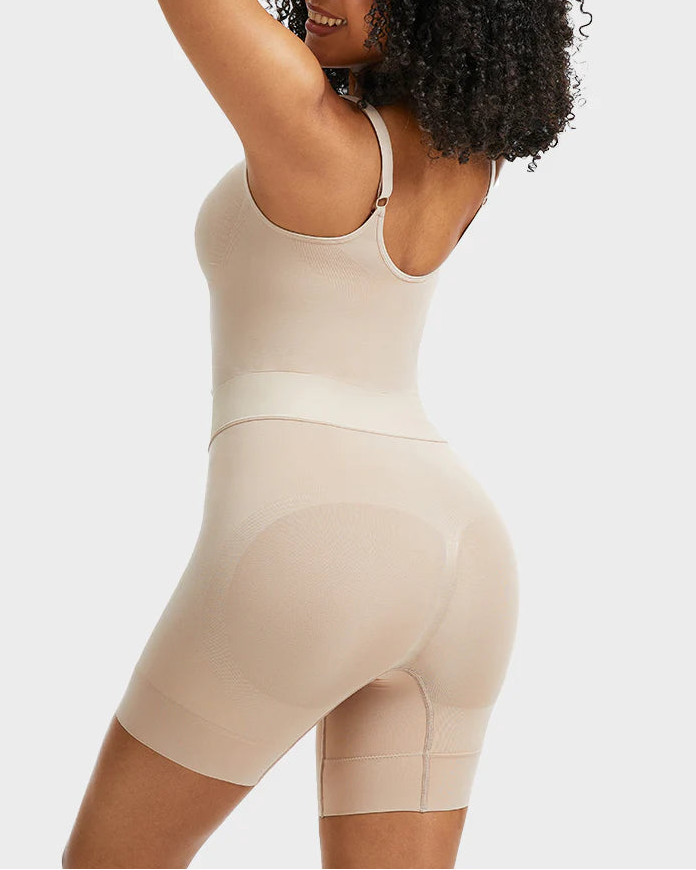 All-in-One Sculpting Bodysuit with Easy-Off Design