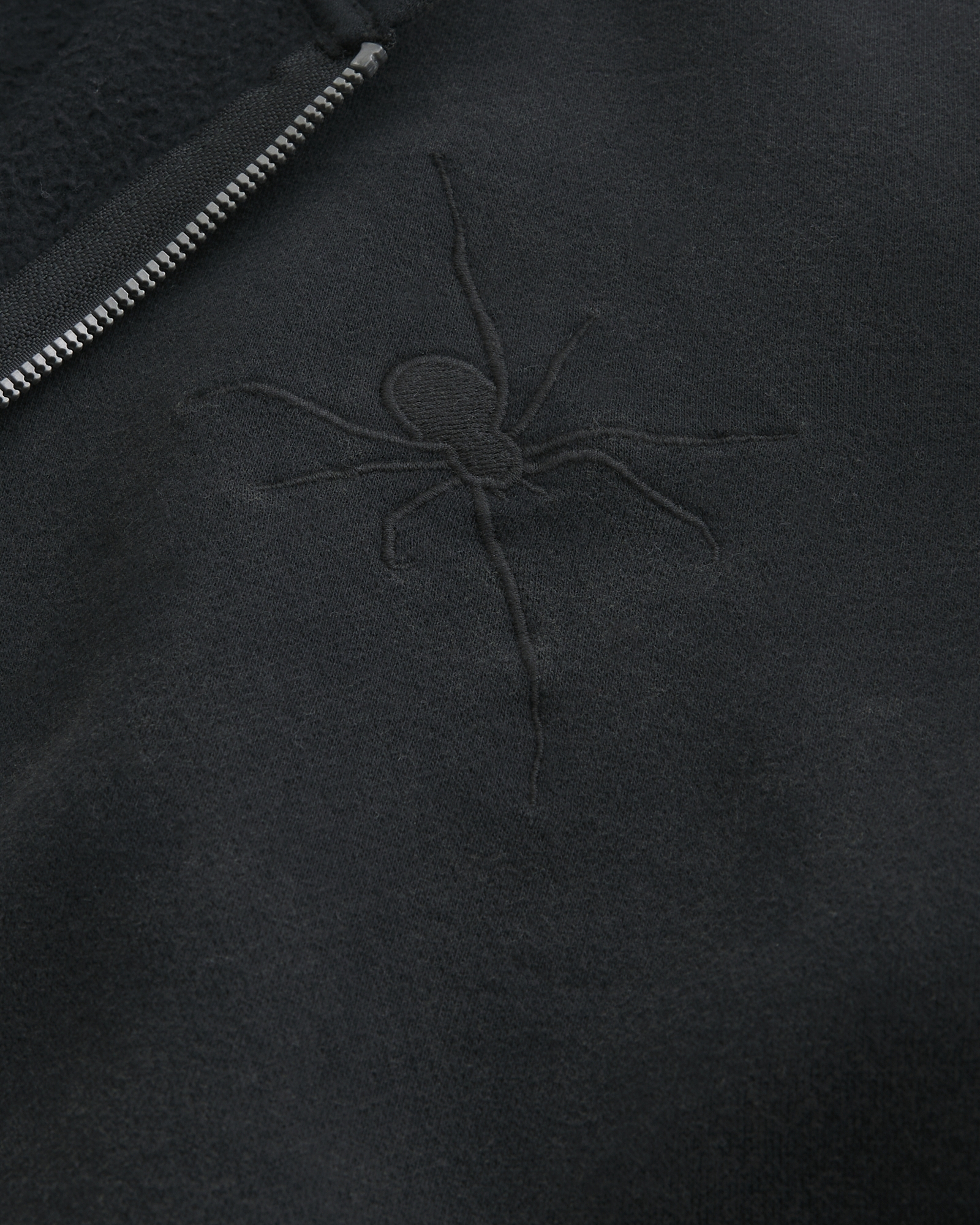 Boxy Zip-Up Hoodie