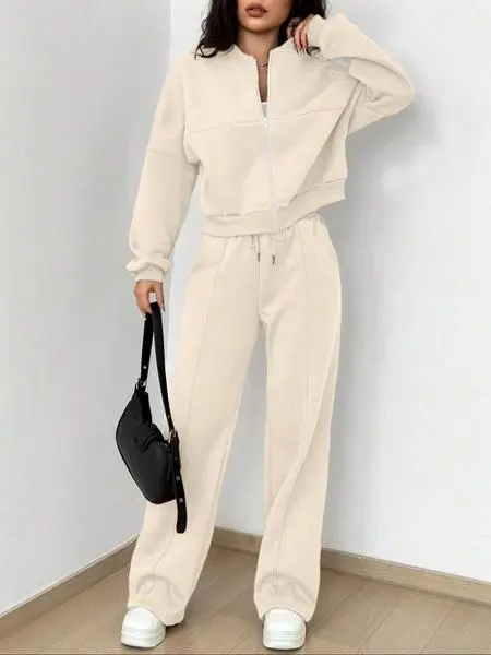 Women's Two-piece Set Solid