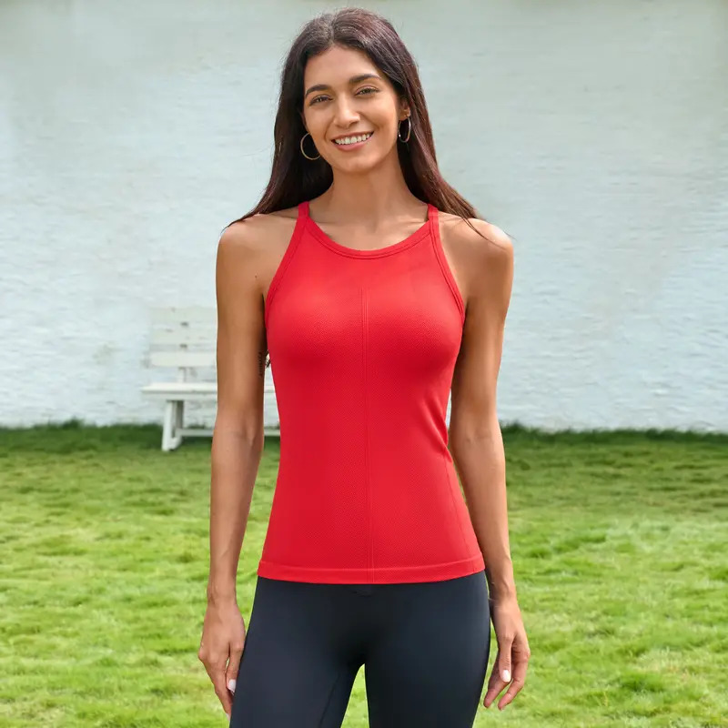 Women's Sports Tank Top (with Built-in Pads)