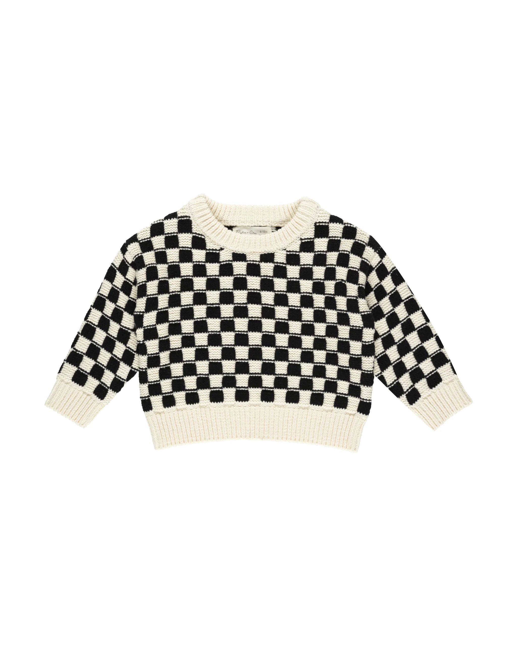 Aspen Sweater || Natural Check