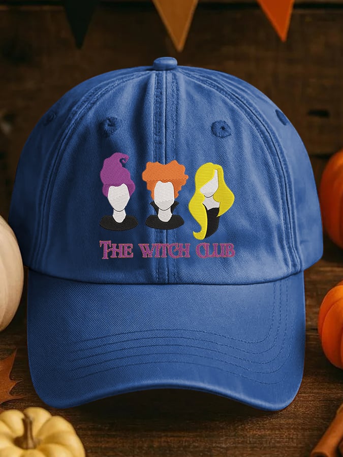Unisex Magical The Witch Club Printed Hat