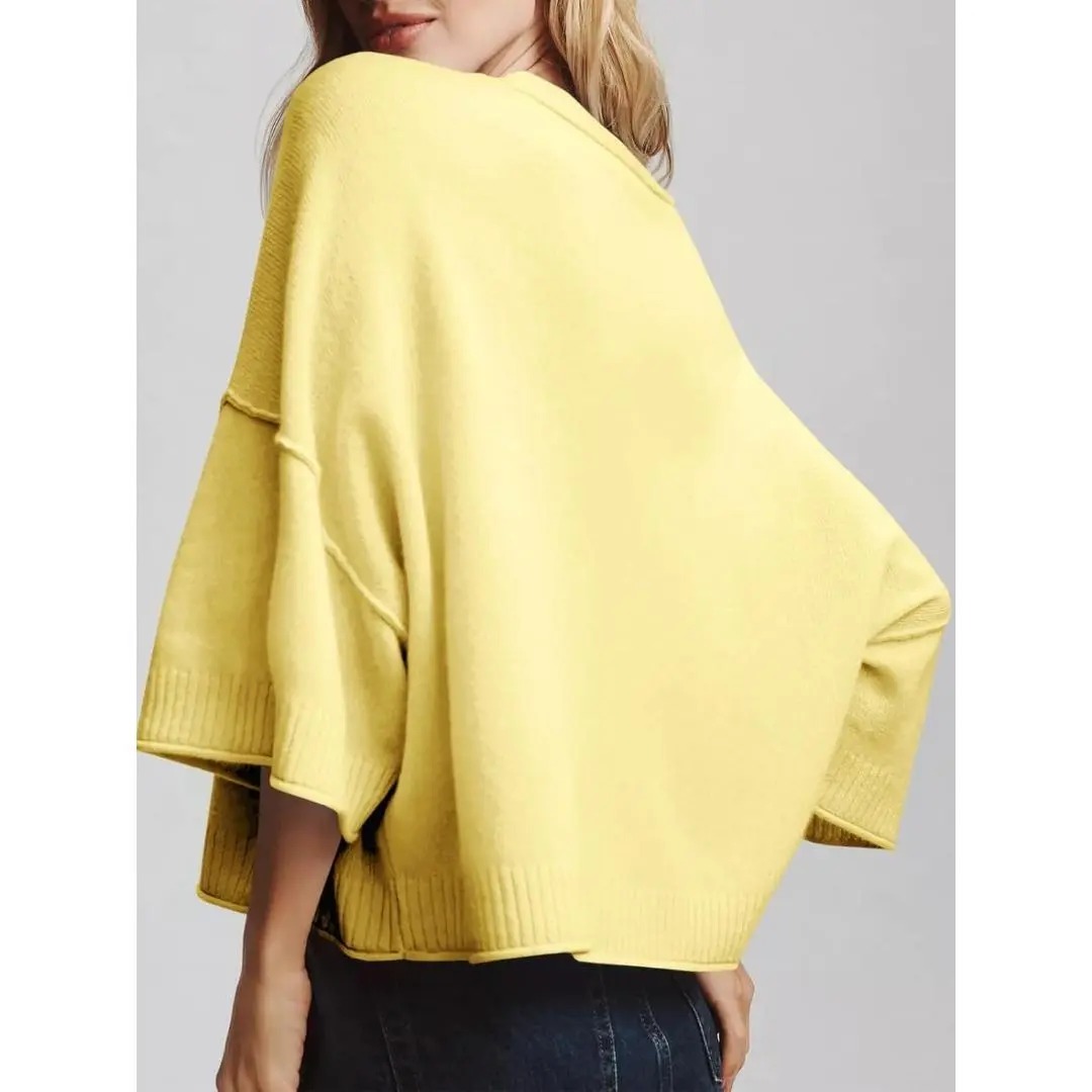 Oversized Summer Knit Top