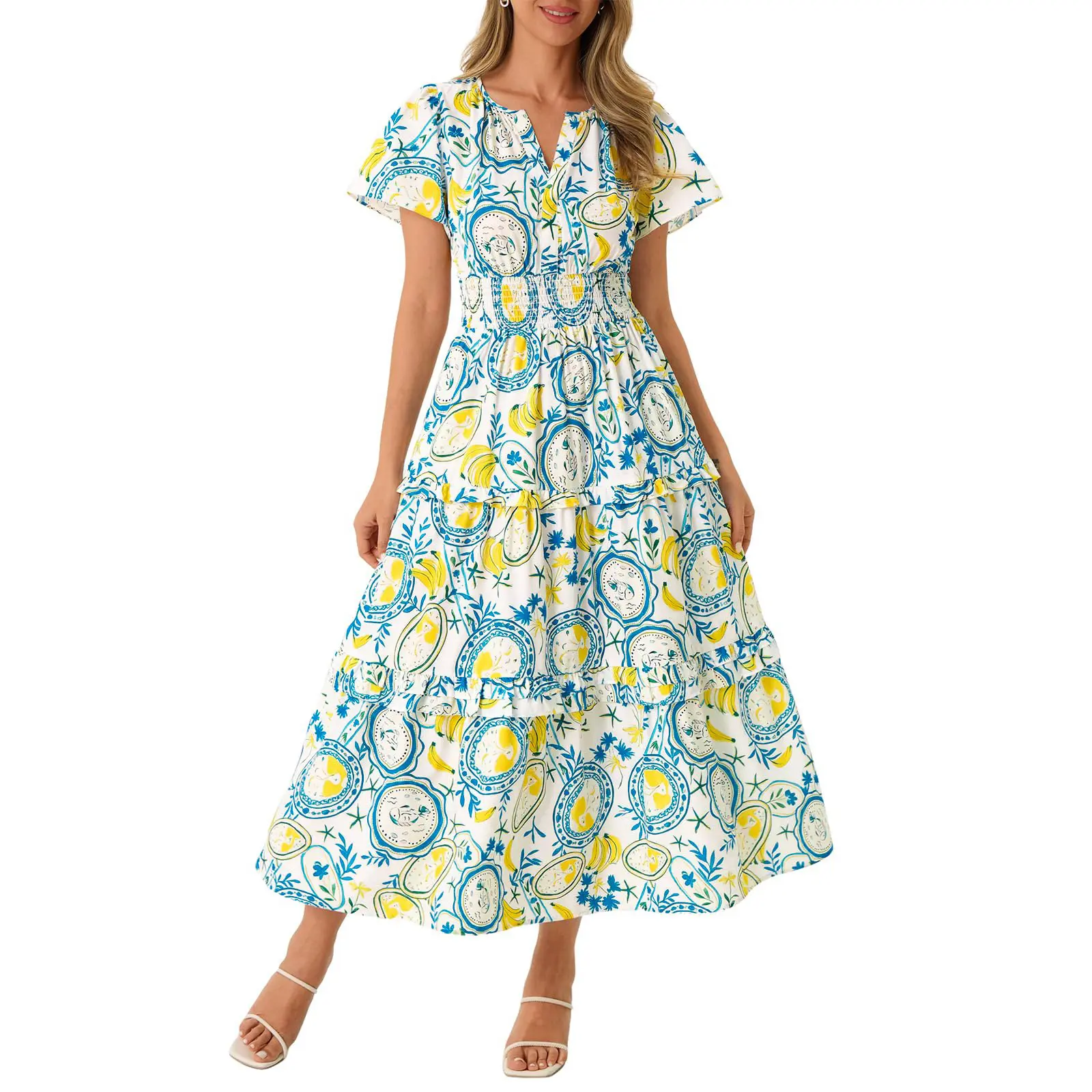 Elegant Lightweight Summer Dress