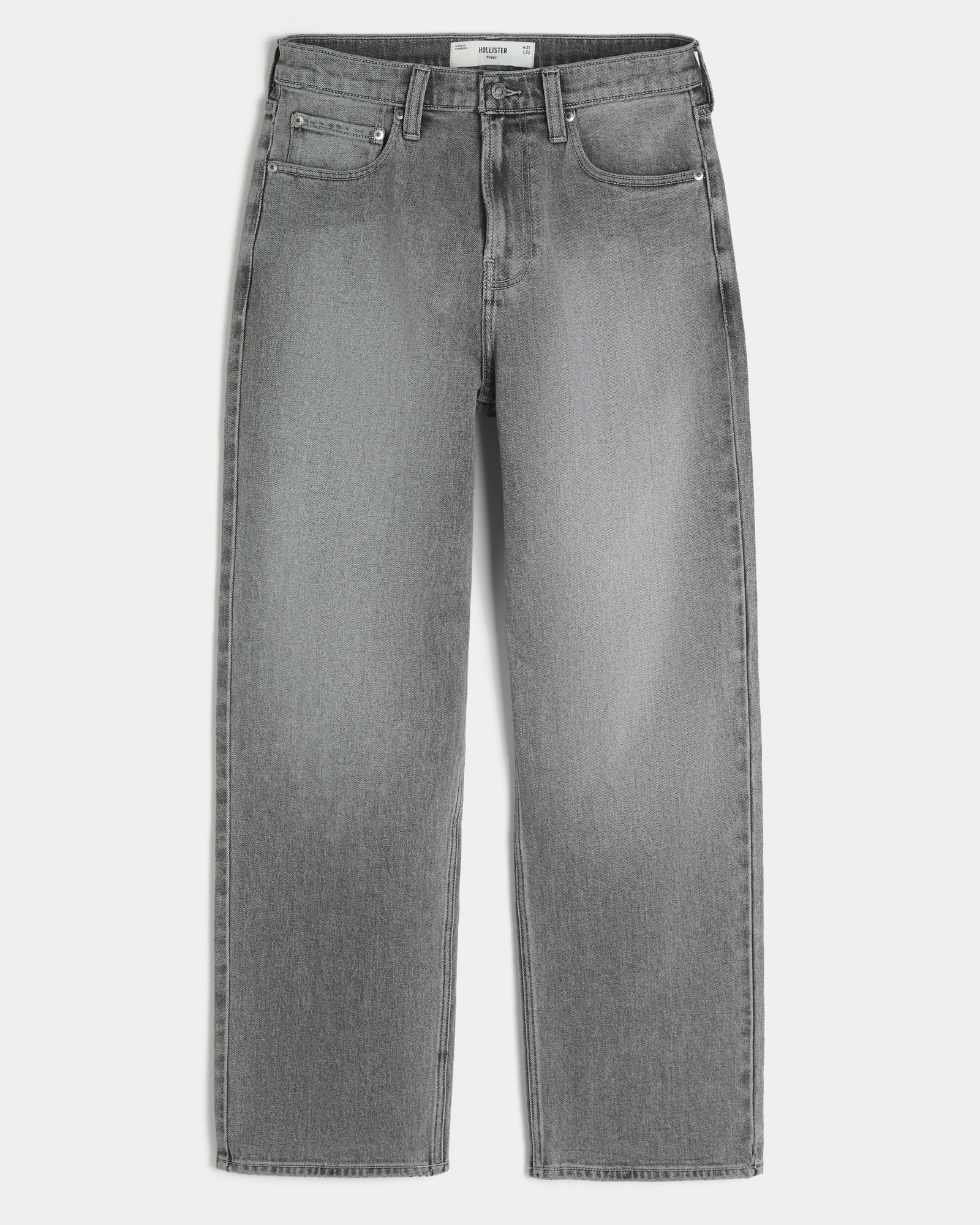 Grey Baggy Jeans