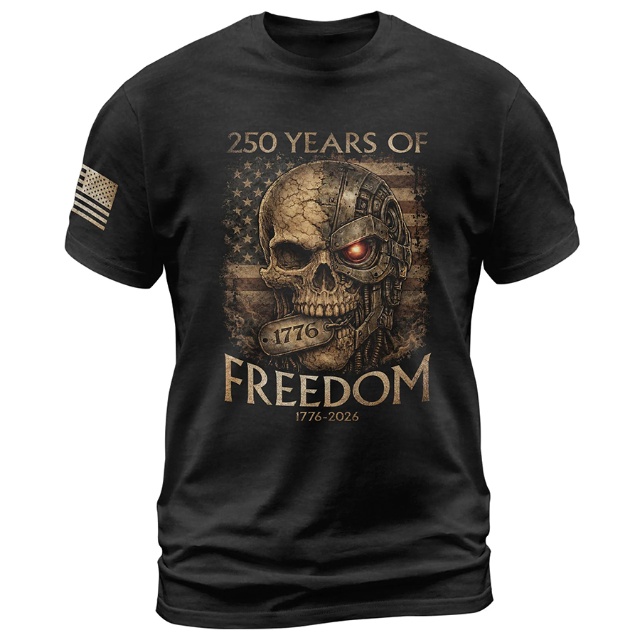 USA 250th Anniversary 250 Years Shirt 1776-2026 Mental Strength Freedo