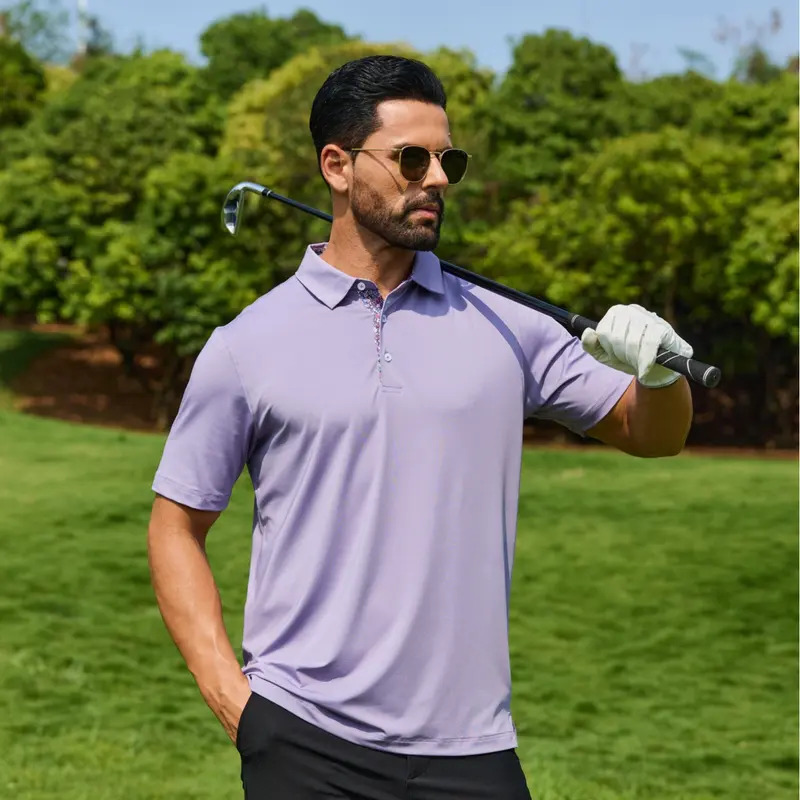Men's Polo Shirt 3-Piece Set — Soft, Breathable Pure Cotton Material