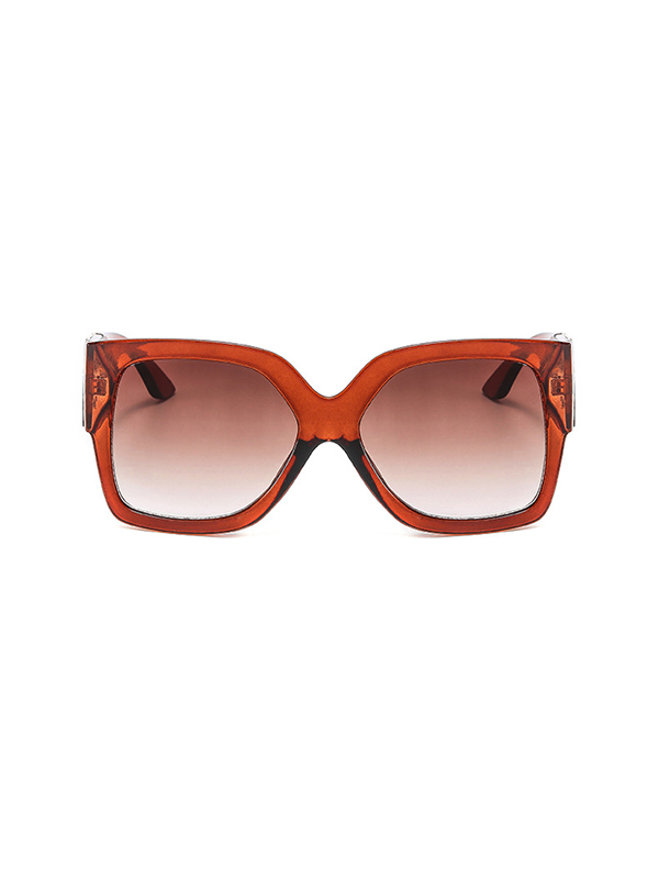 Geometric Hollow Sun-Protection Sunglasses Accessories
