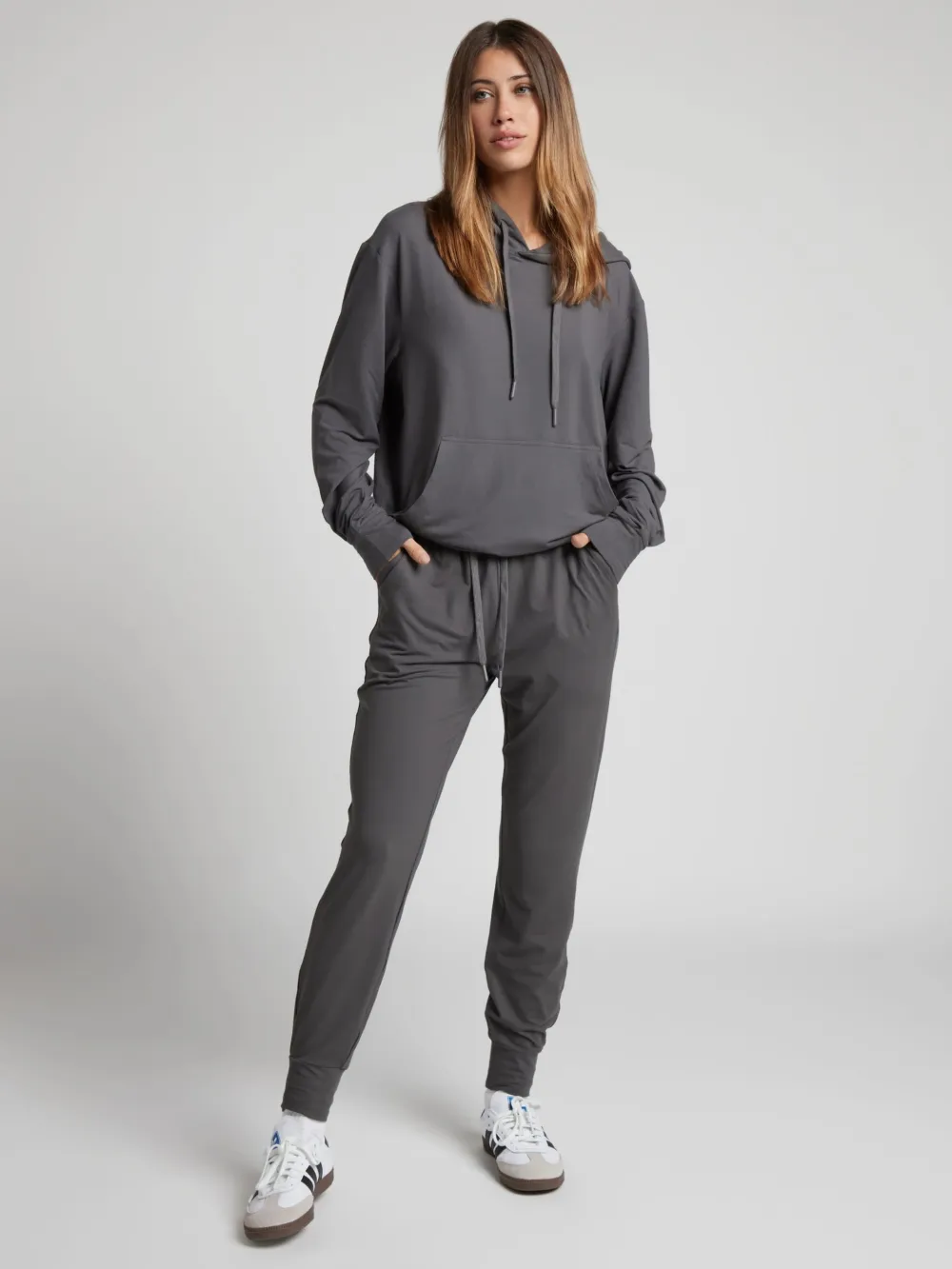 All Day Jersey Hoodie & Jogger Set