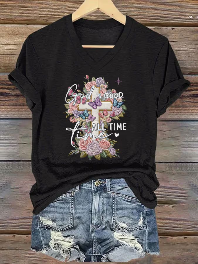 Women's Casual Easter T-shirt