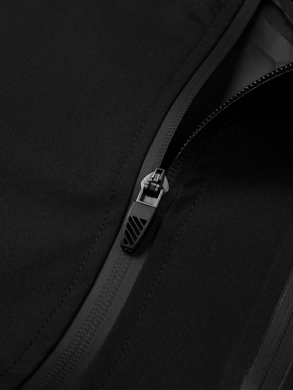 Men's casual waterproof jacket with adjustable hat