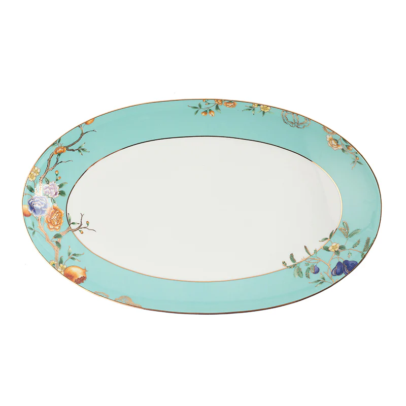 Bone China European Antique Style Bowl and Plate