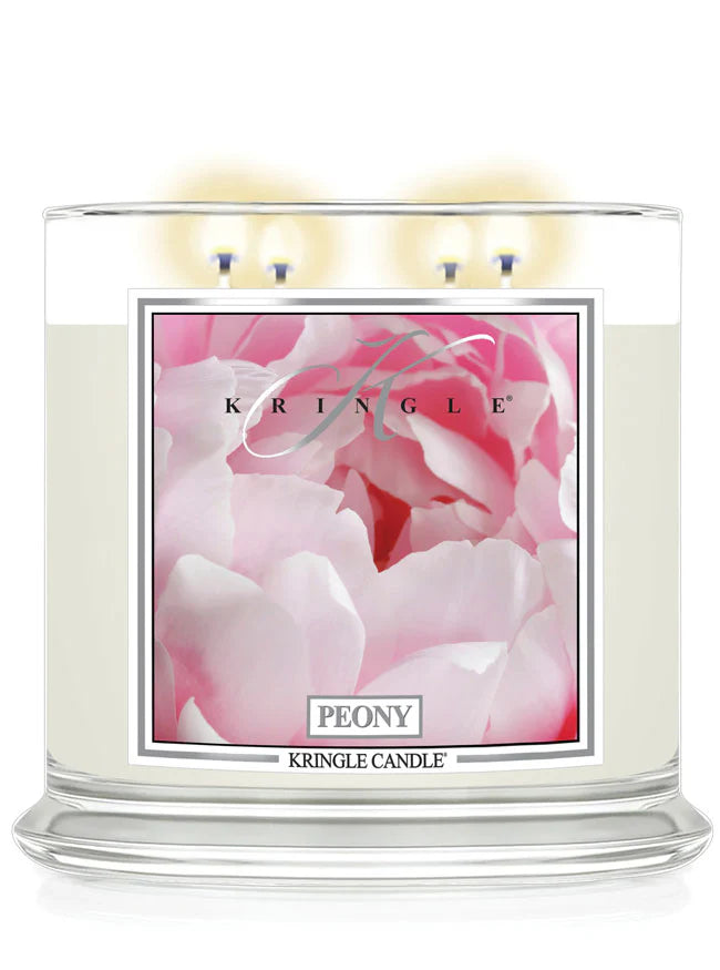 Peony XL Jar 4-Wick| Soy Candle