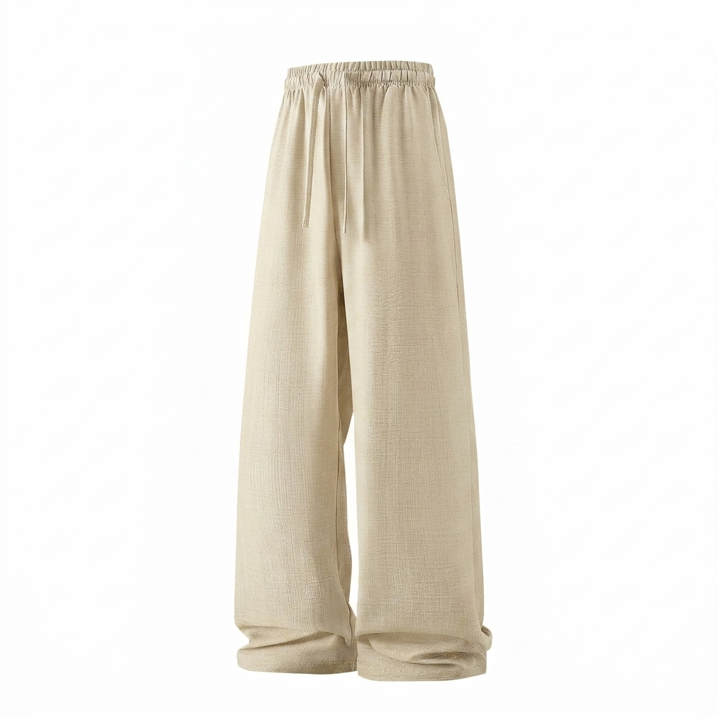 Men’s Summer Lightweight Casual Retro Pants