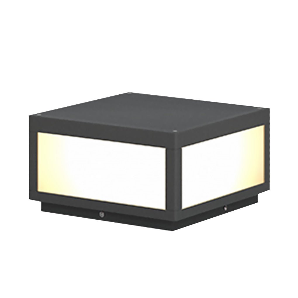 Outdoor Courtyard Waterproof LED Solar Pillar Lights Landscape Lighting