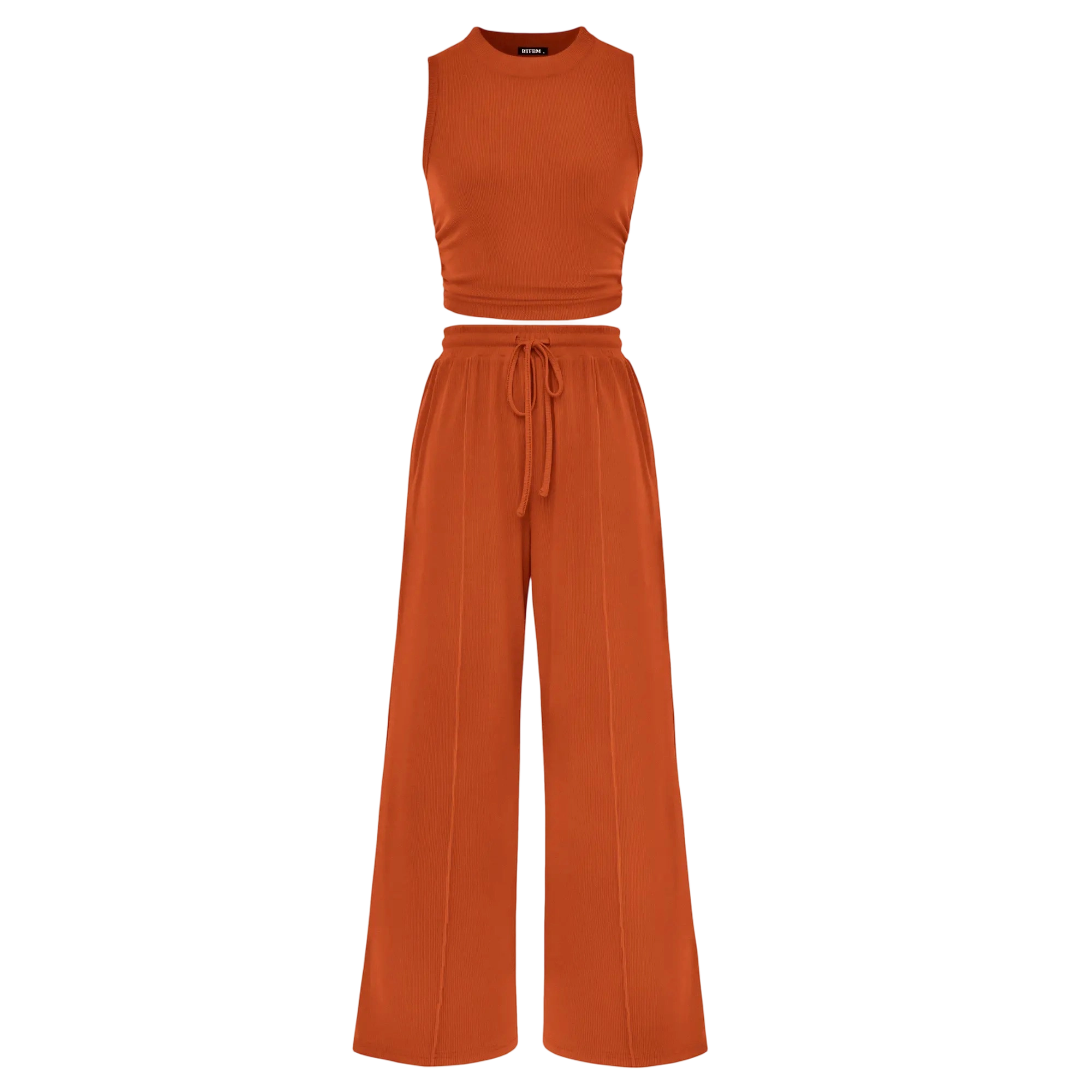 Women's Ribbed Knit Lounge Set