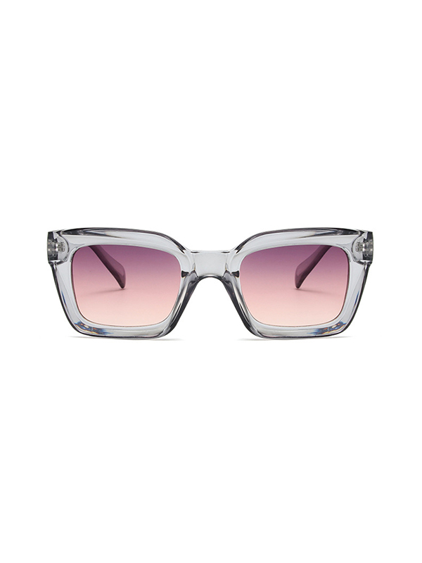 Geometric Sun-Protection Sunglasses Accessories