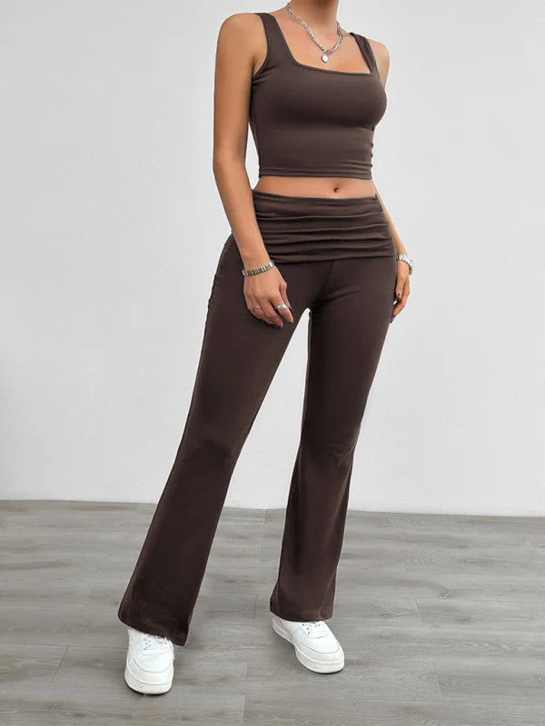 🛍️ Chic & Comfy 2-Piece Vest and Pants Set – Perfect for Any Occasion ✨