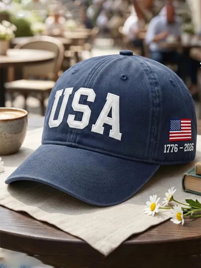 USA Letter Baseball Cap