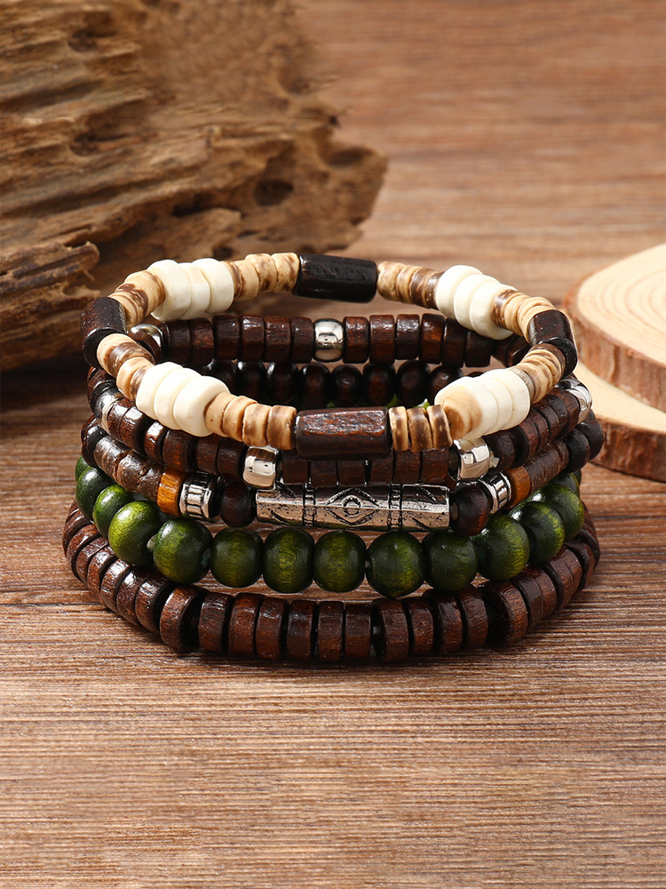 Japanese Vintage Beaded Men's Bracelet