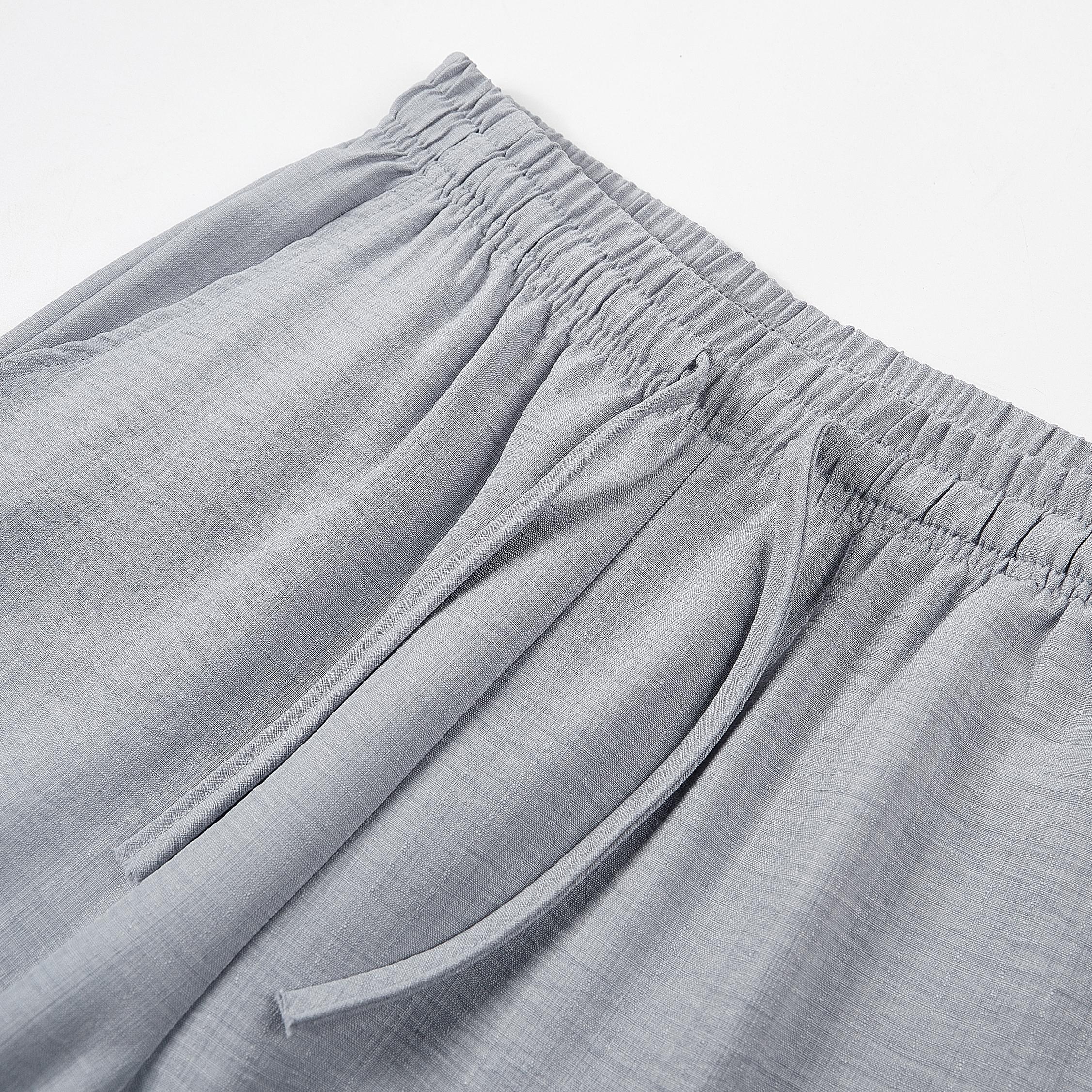 Men's Lightweight Casual Retro Summer Trousers