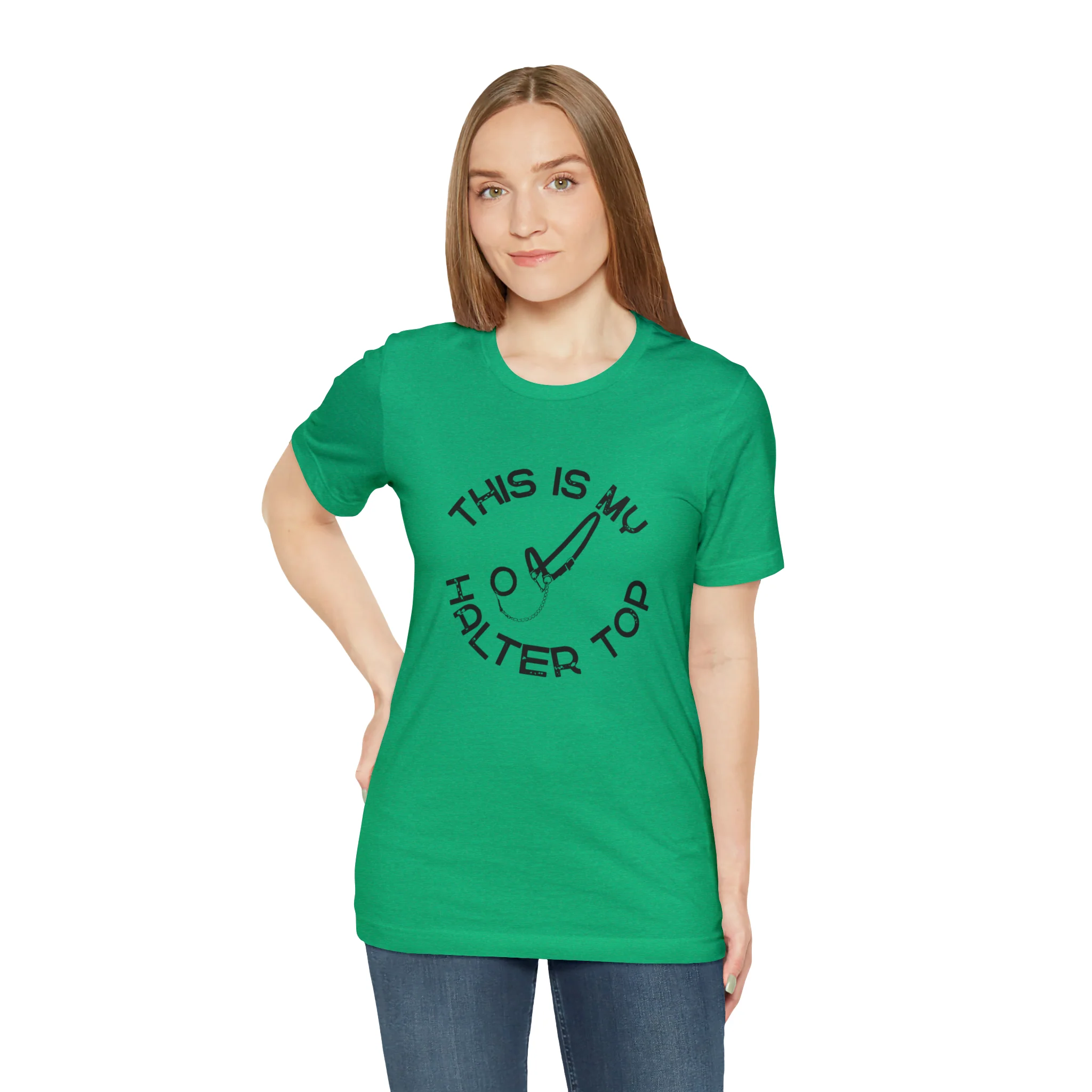 This is My Halter Top Unisex Jersey Short Sleeve Tee