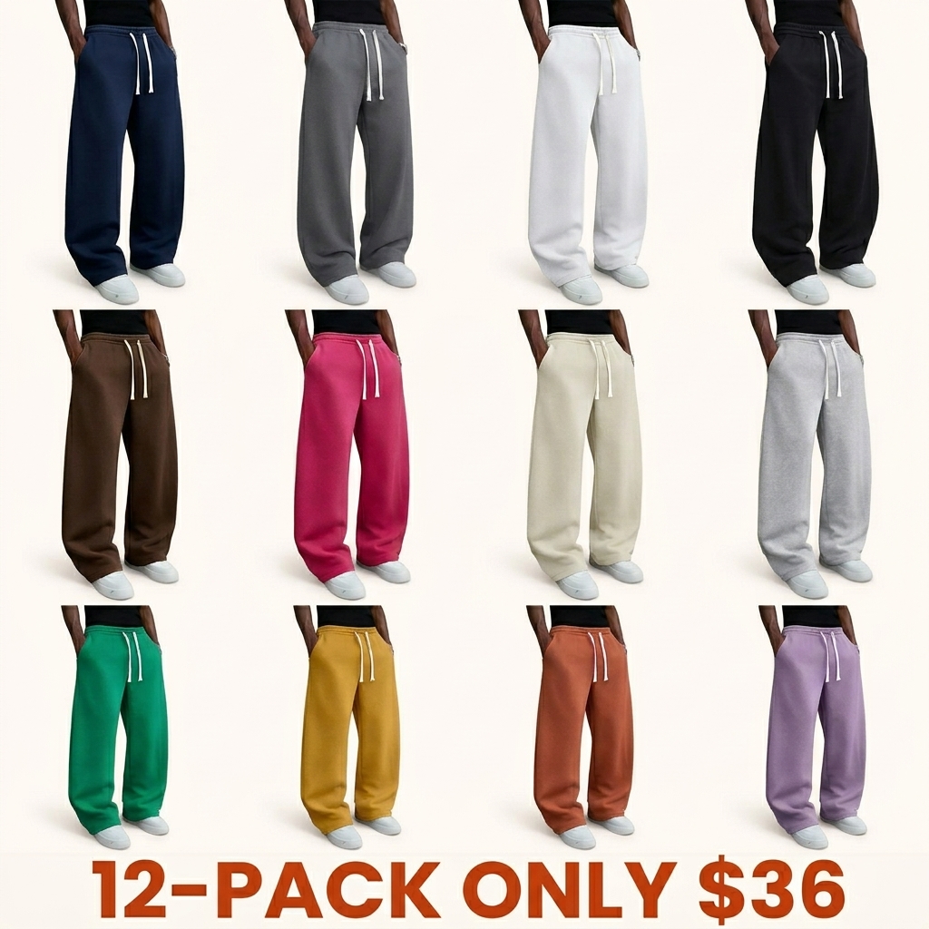 Men's knit trousers