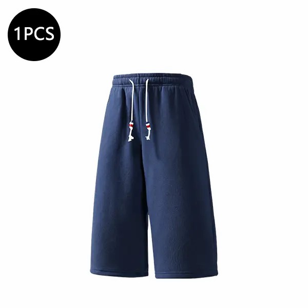 Men’s 3/4 Length Athletic Shorts – Casual Loose Fit Summer Activewear
