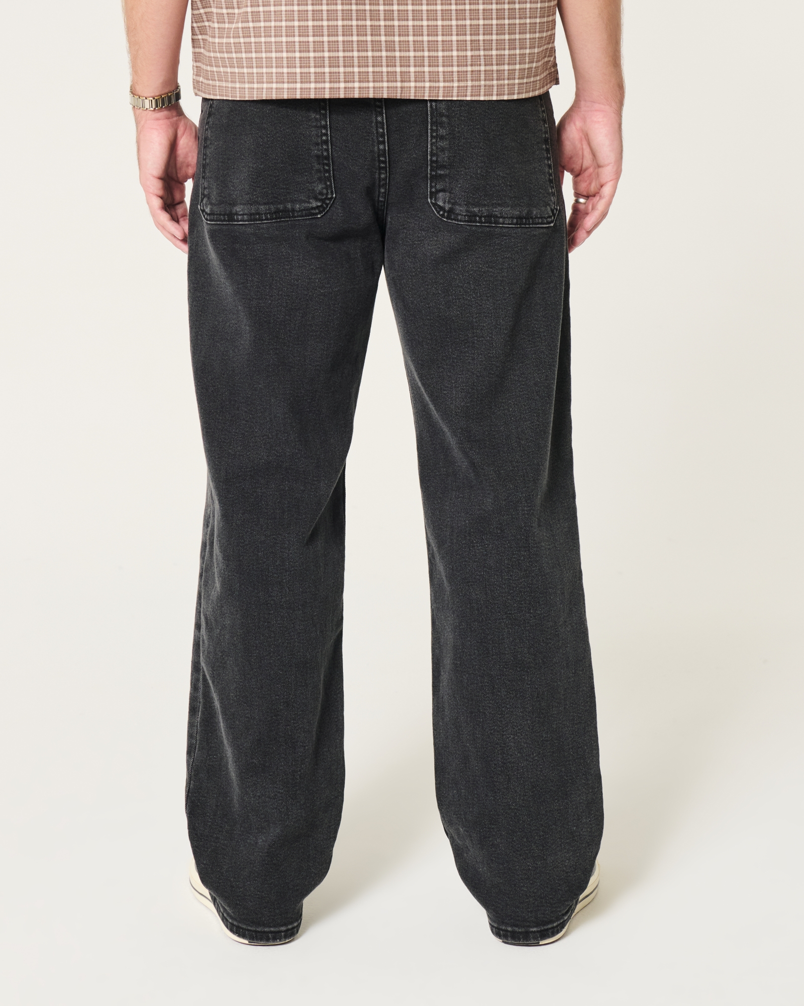 Light Wash Baggy Jeans