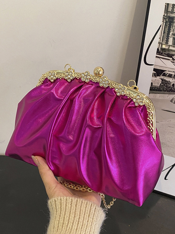 Pleated Shiny Bags