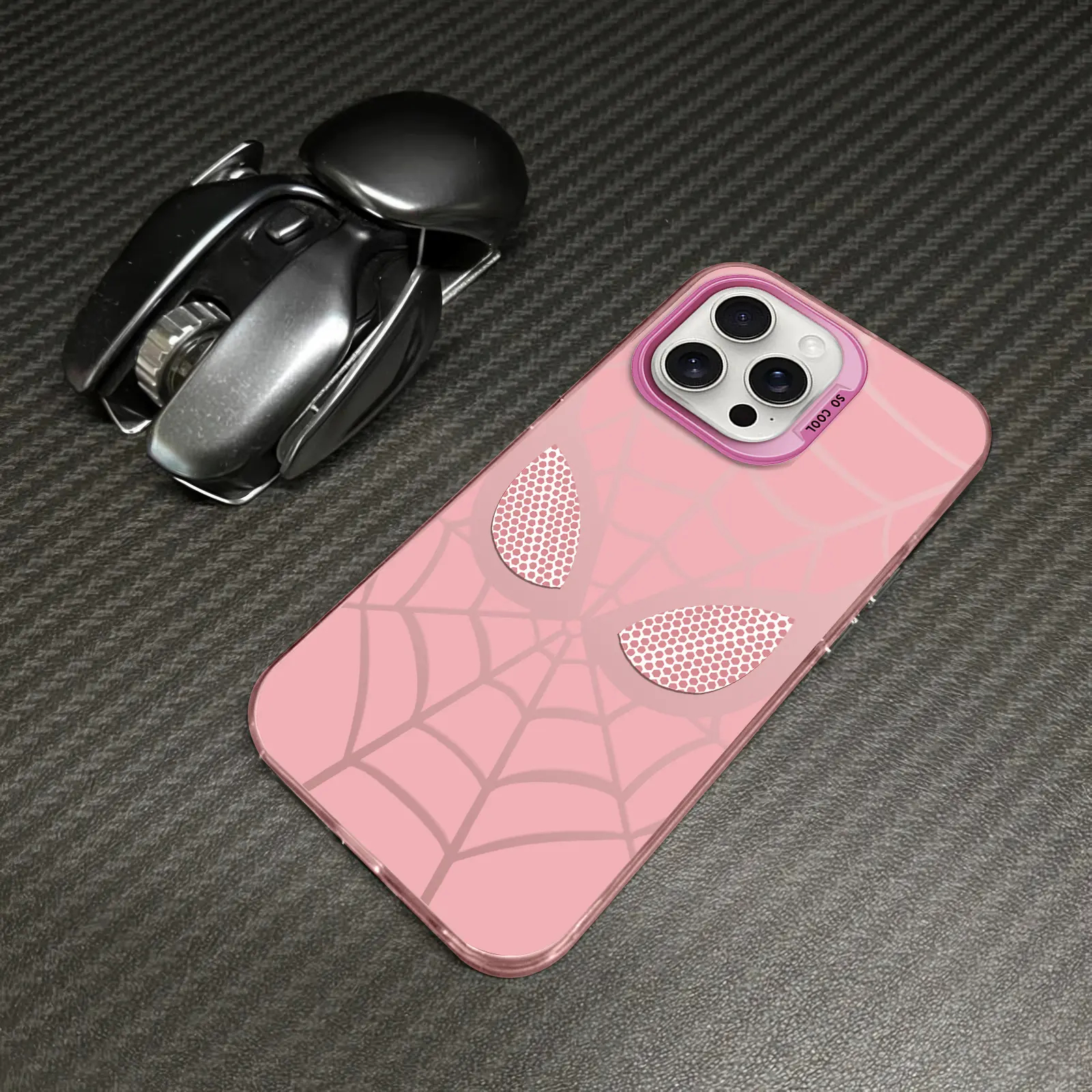 Classic Cool Grid Pattern IMD Laser Phone Case, Military Grade Anti Drop