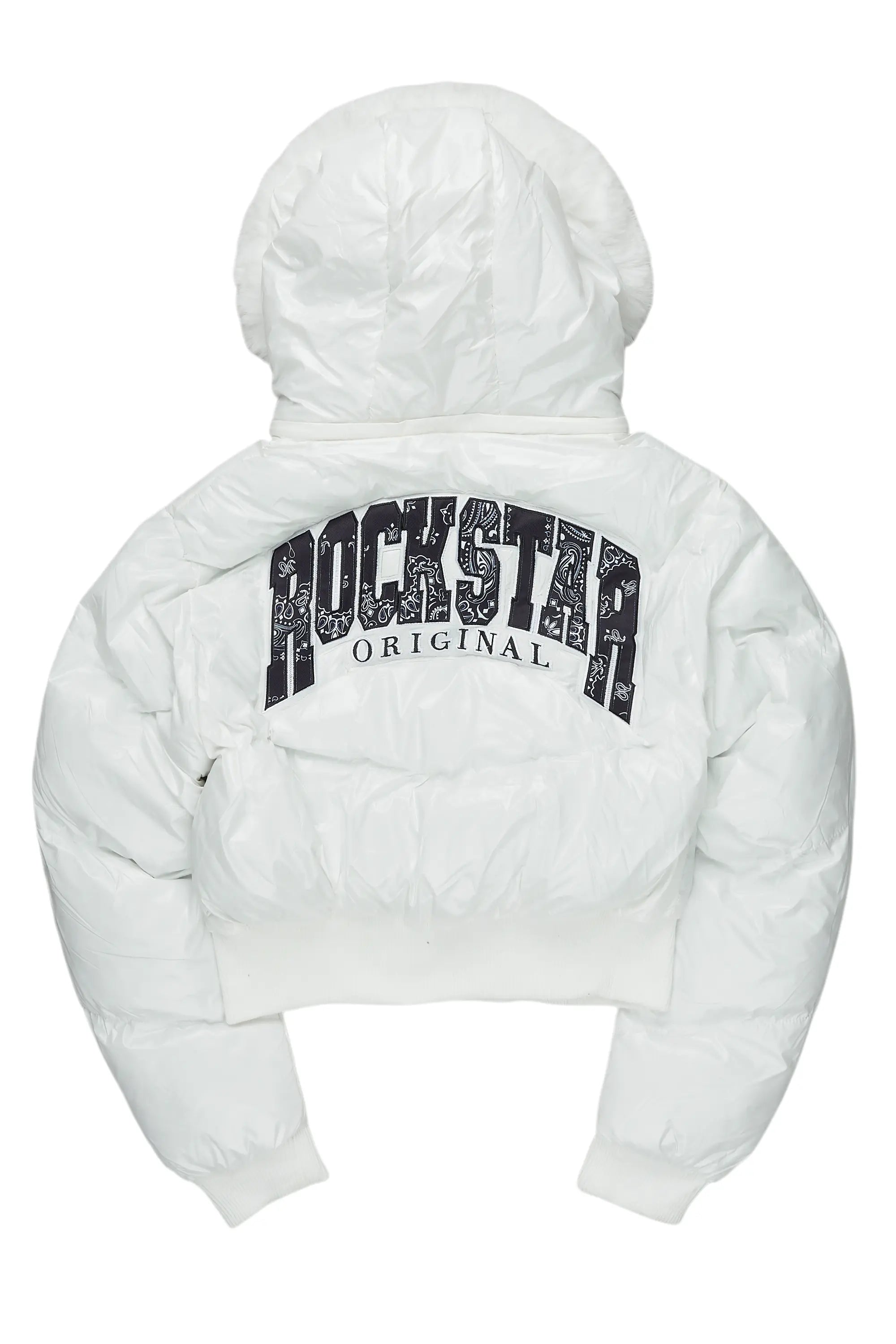 Chrishona White Puffer Jacket