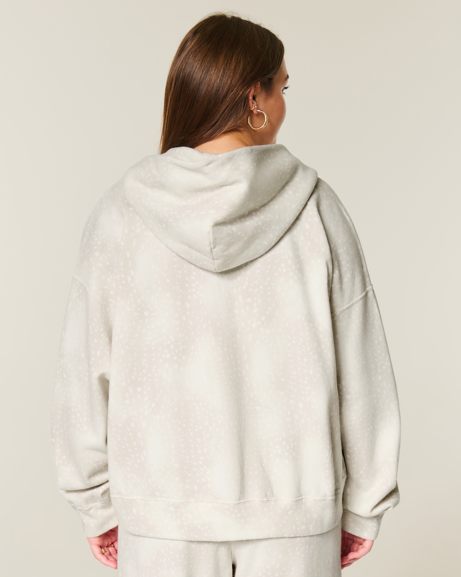 Oversized Zip-Up Hoodie