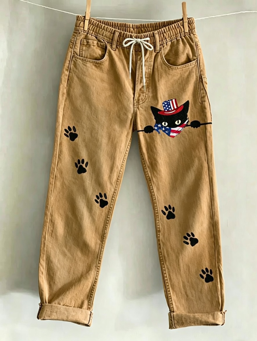 U.S. 250th Anniversary Linen Trousers